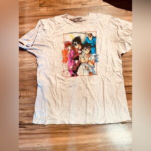 Baby pink Graphic Men’s Short-Sleeve Crewneck T-Shirt - Anime Print